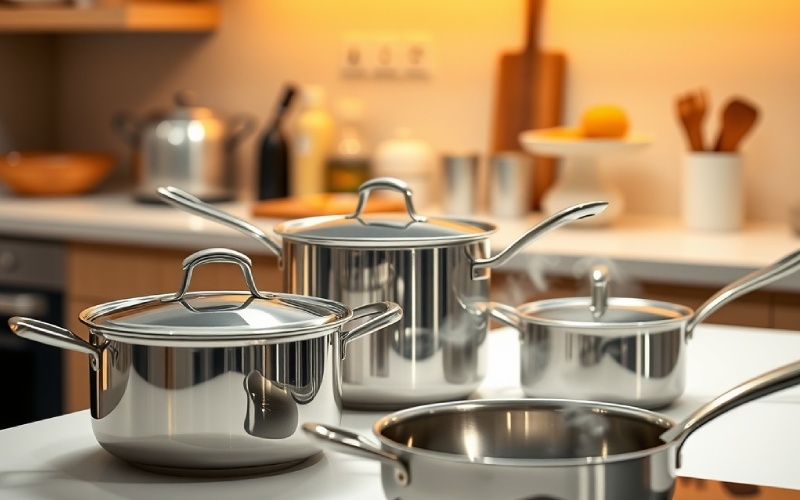 18_10 pentole e utensili da cucina in acciaio inossidabile