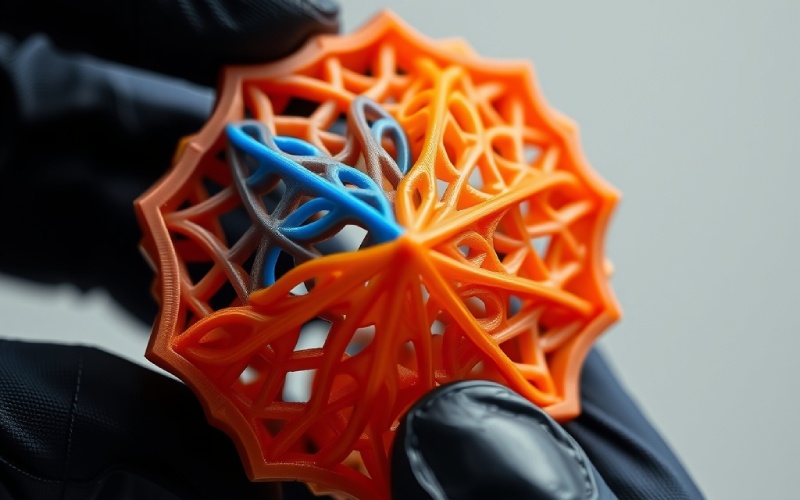 3D object showing distinct layer lines