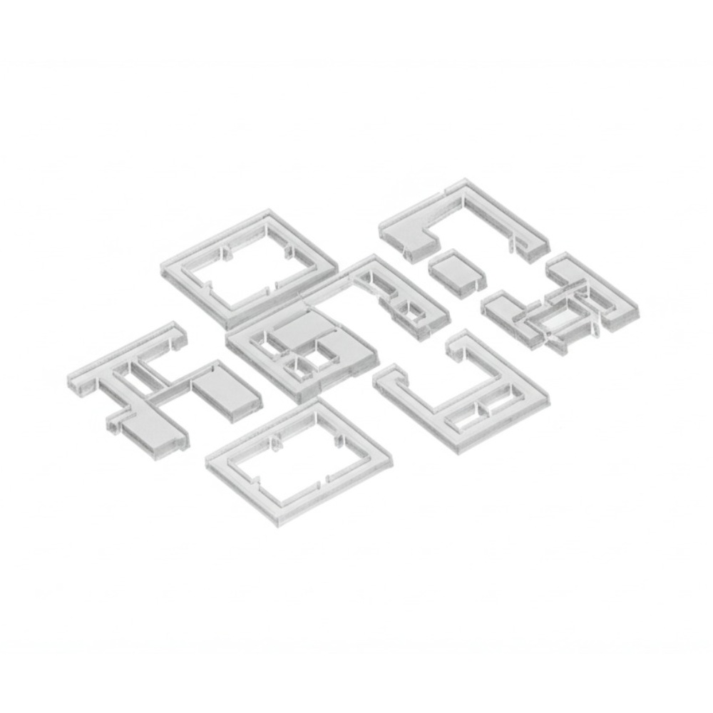 Acrylic Architectural Model Parts