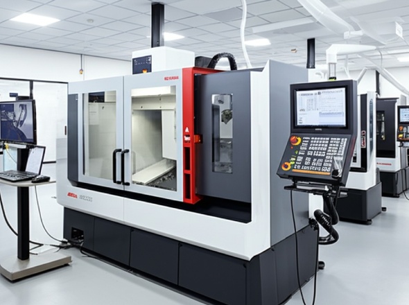 Advanced CNC grinding facility with multiple precision machines and quality inspection