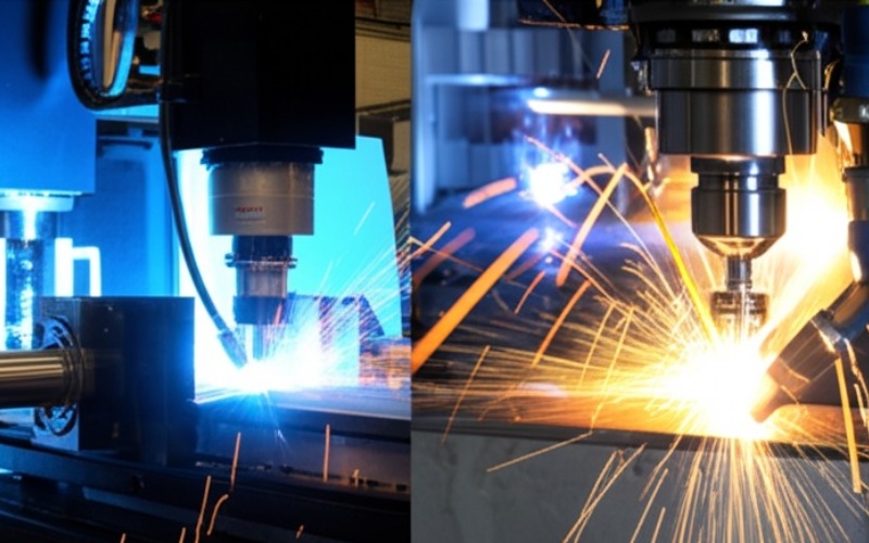 Advanced CNC welding systems processing various materials
