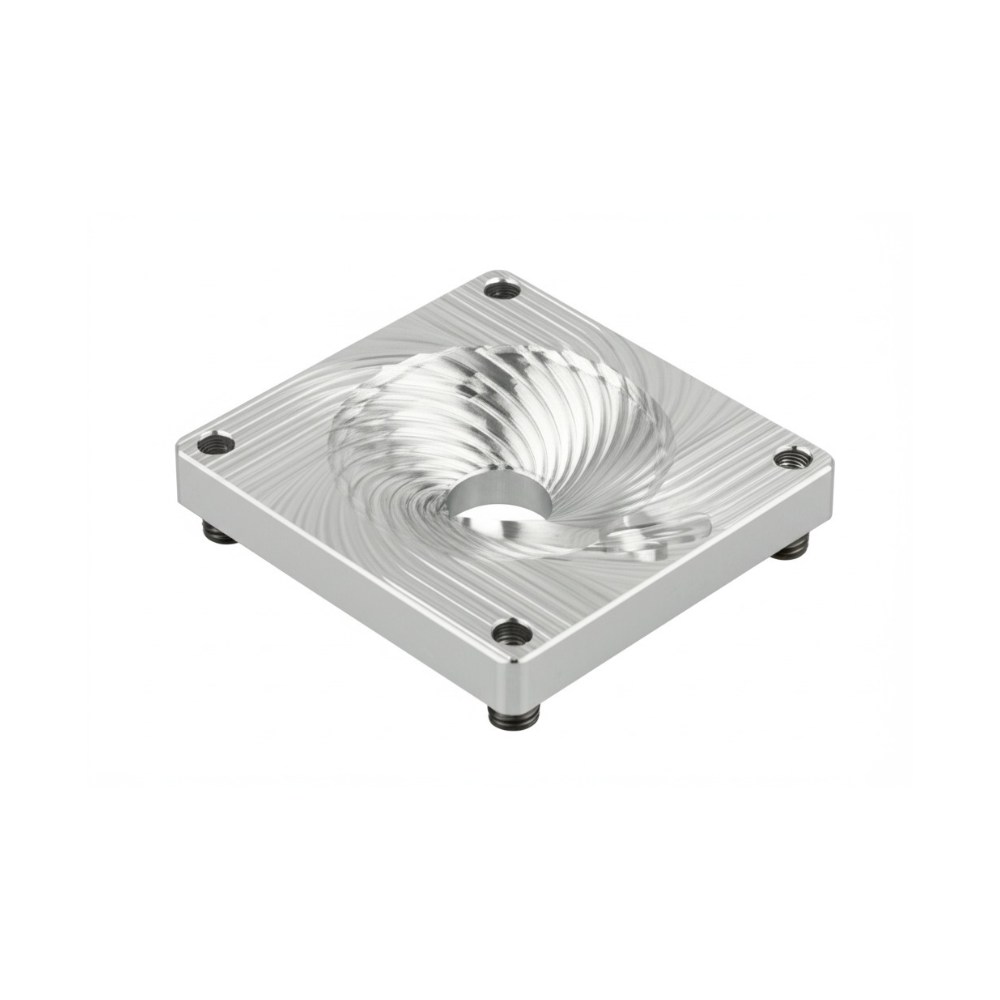 Aluminum Circular Pocket Milling Part