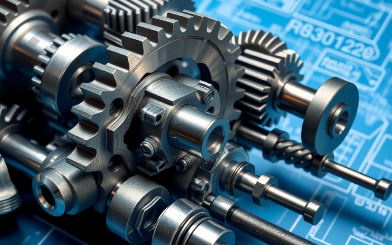 Piezas de automóvil fabricadas con acero 1018