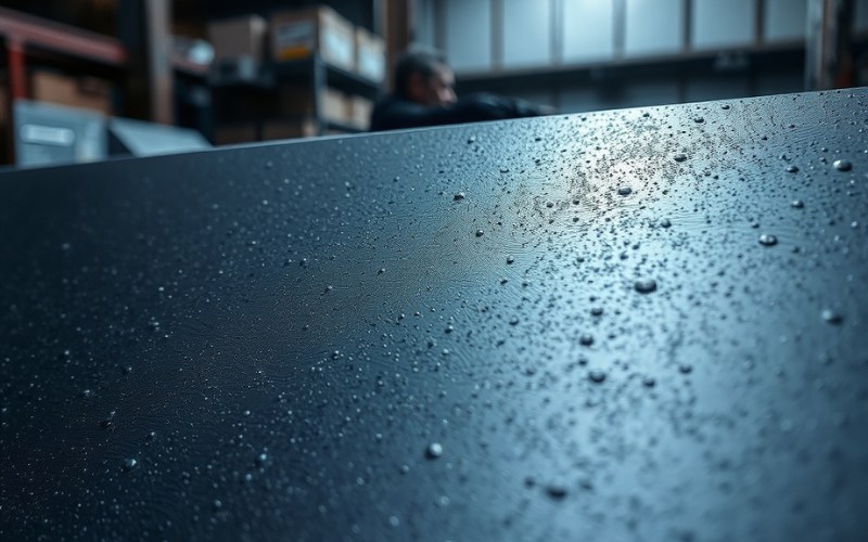 Perlgestrahlte Oberfläche (1)