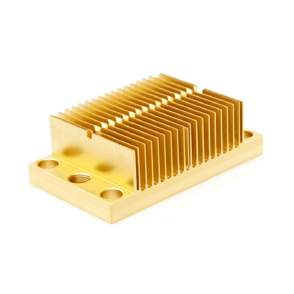 Brass Electronic Heatsink Block
