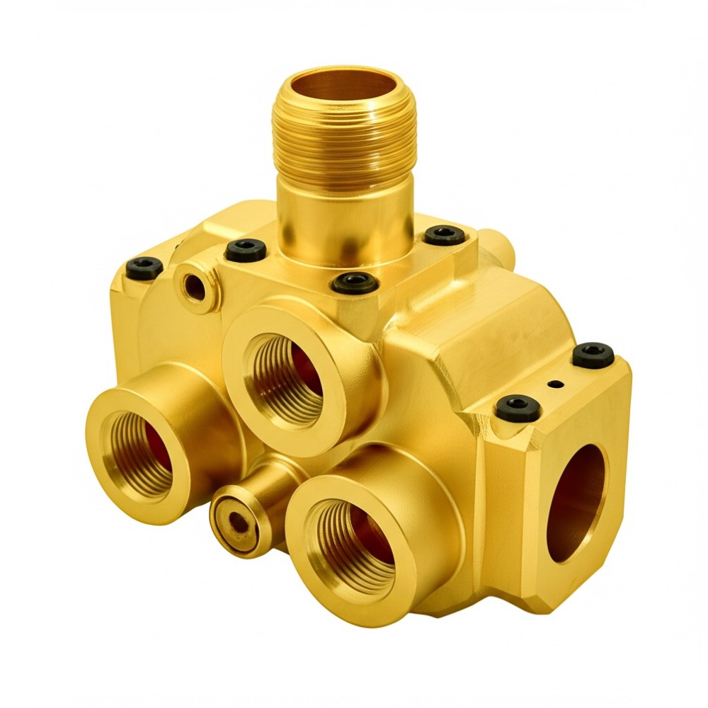 Brass Hydraulic Valve Body Fitting