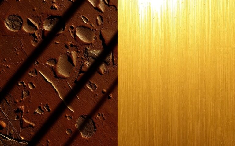 Bronze contre laiton