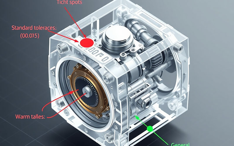 Tolerancias de mecanizado CNC