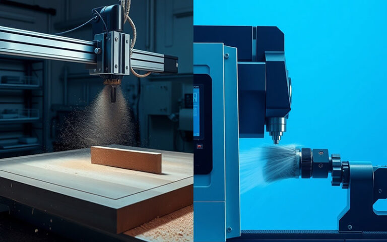 Router CNC vs. fresa CNC