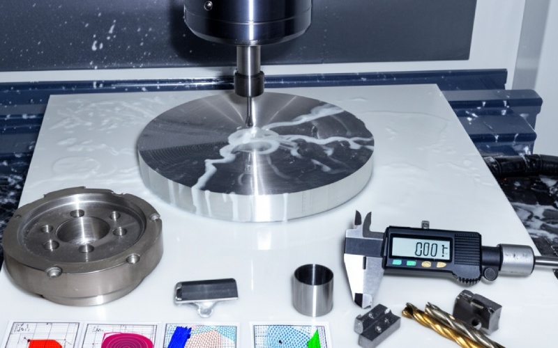 CNC circular pocket milling precision and material versatility