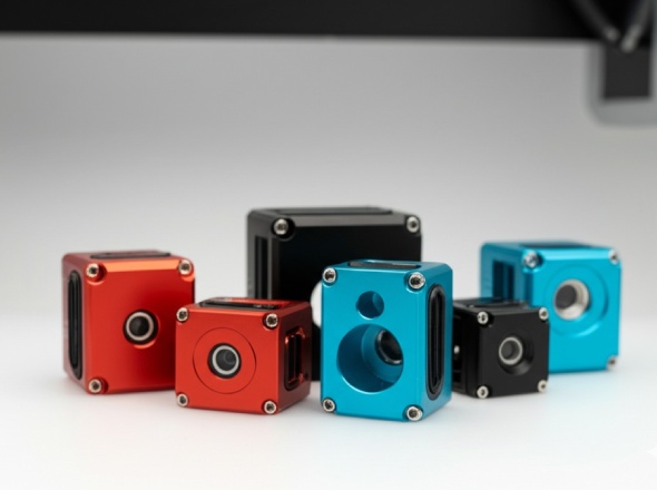 CNC-machined protective housings for robot sensors and cameras