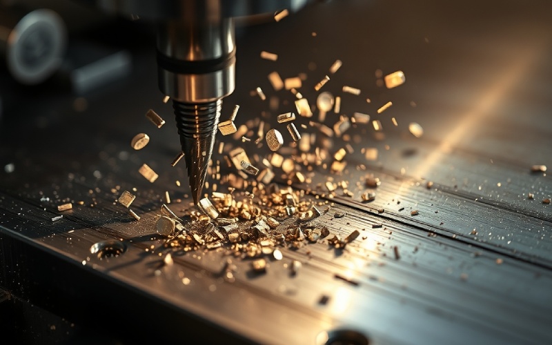 Proceso de mecanizado CNC del acero 1018