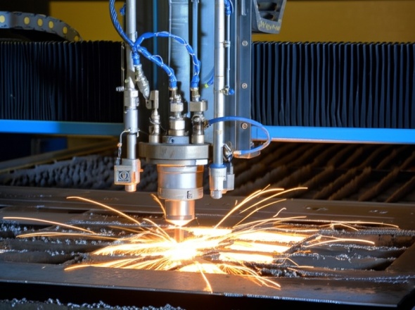 CNC plasma cutting