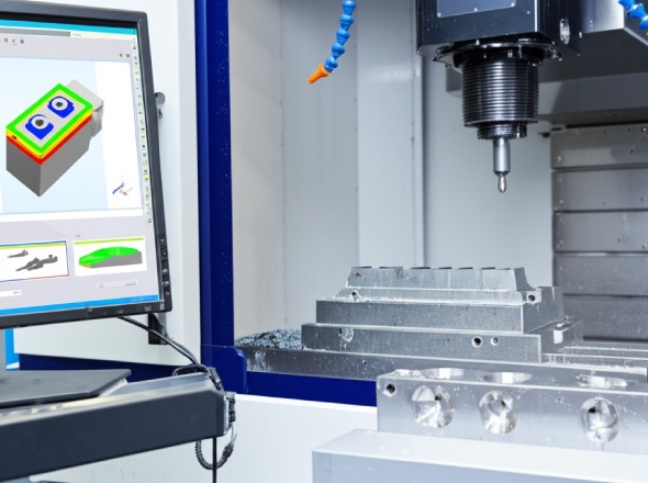 CNC pocket milling process workflow from design to finished part