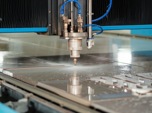 CNC waterjet cutting