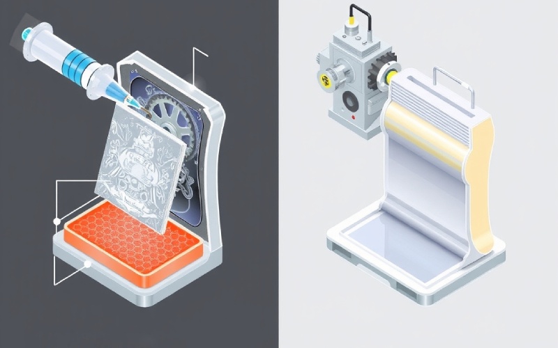 Comparación entre la fabricación de acrílico moldeado y la de acrílico extruido