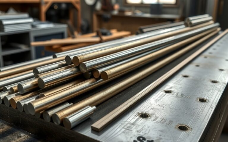 Kaltgezogener Stabstahl 1018 mit metallischer Oberfläche