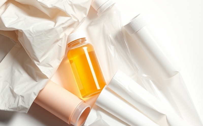 Productos domésticos comunes de plástico LDPE, incluidas bolsas y botellas