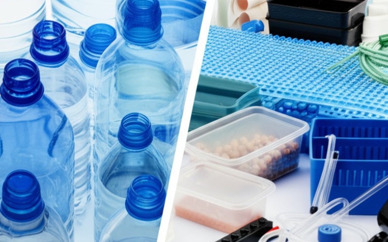 Common household items made from homopolymers and copolymers