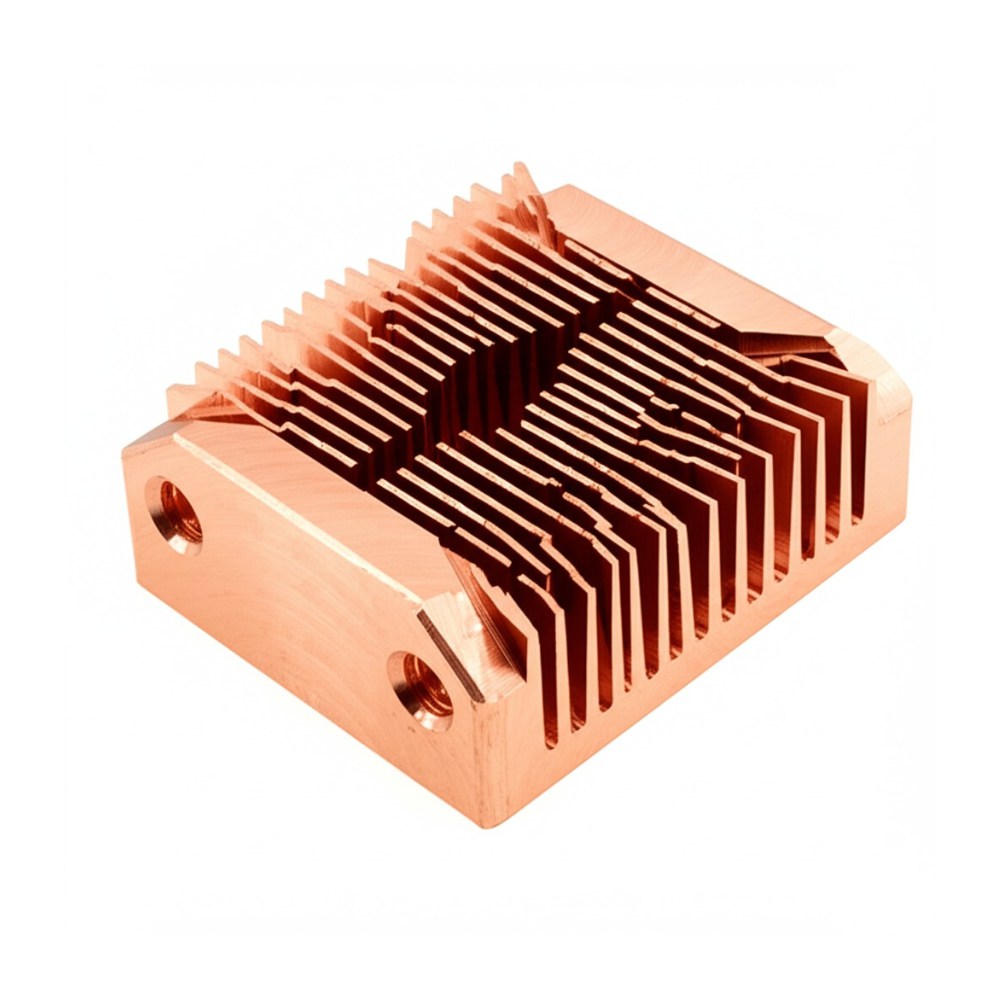 Copper Automotive CNC Part