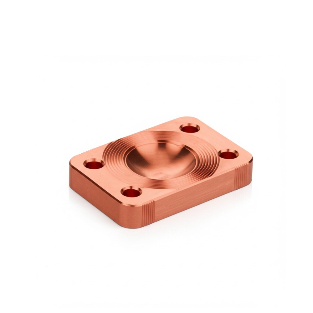 Copper Prototype CNC Part