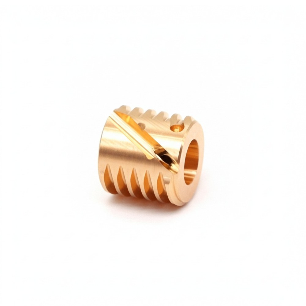 Copper Swiss Milling Part