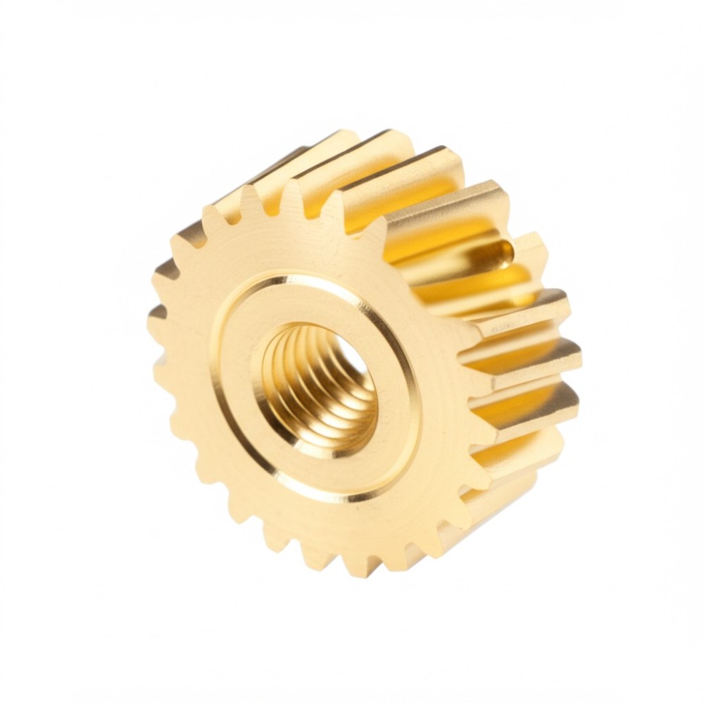 Custom Brass Gear Component