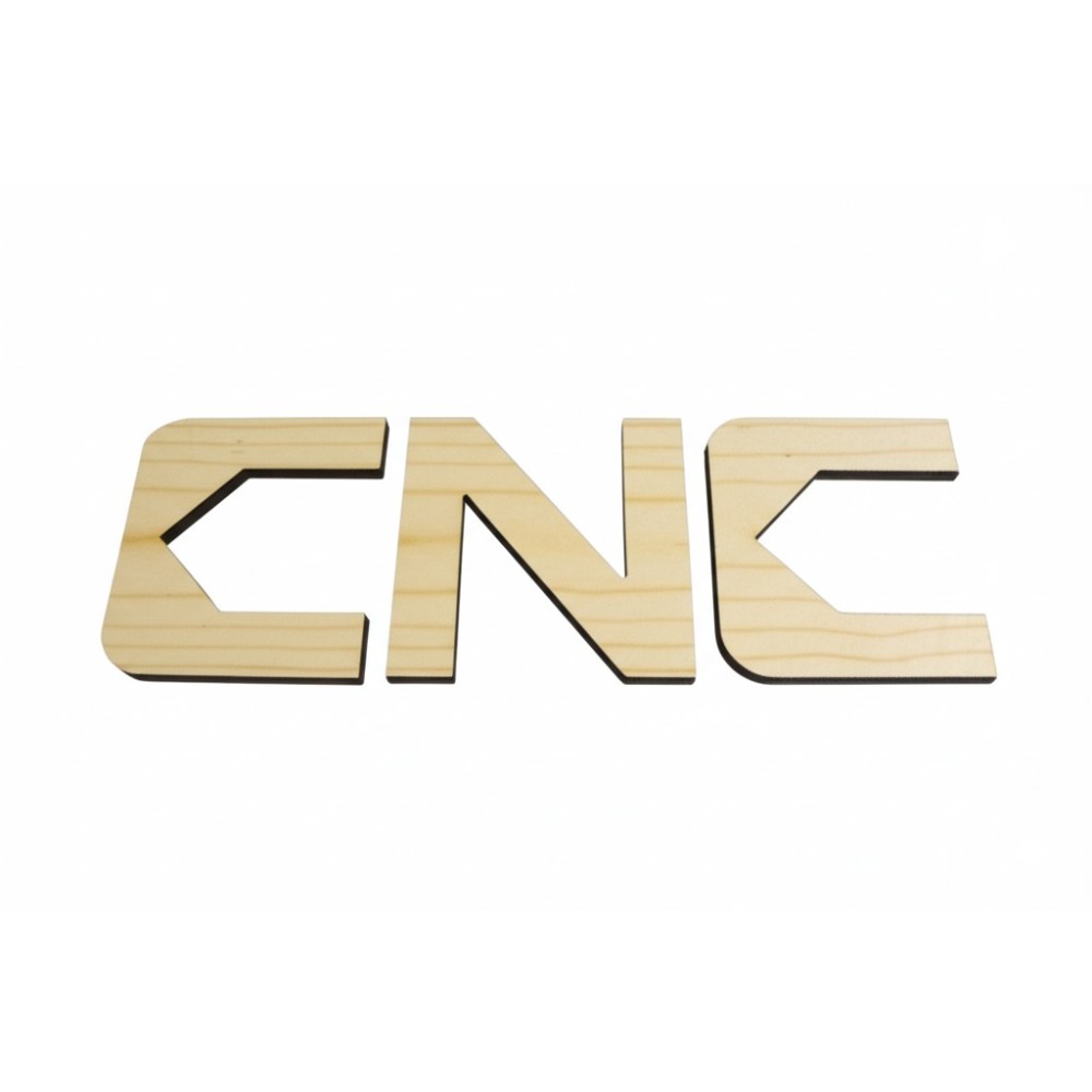 Custom Cut Maple Company Logo Sign