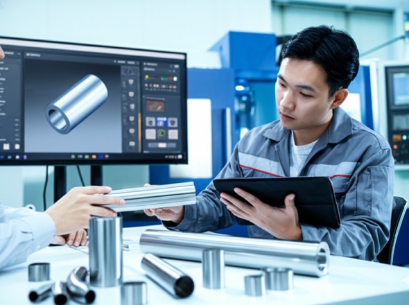 Engineering consultation for custom tube CNC machining project