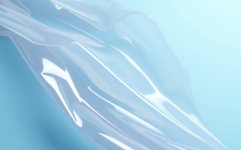 Film de plástico flexible LDPE que demuestra transparencia y elasticidad