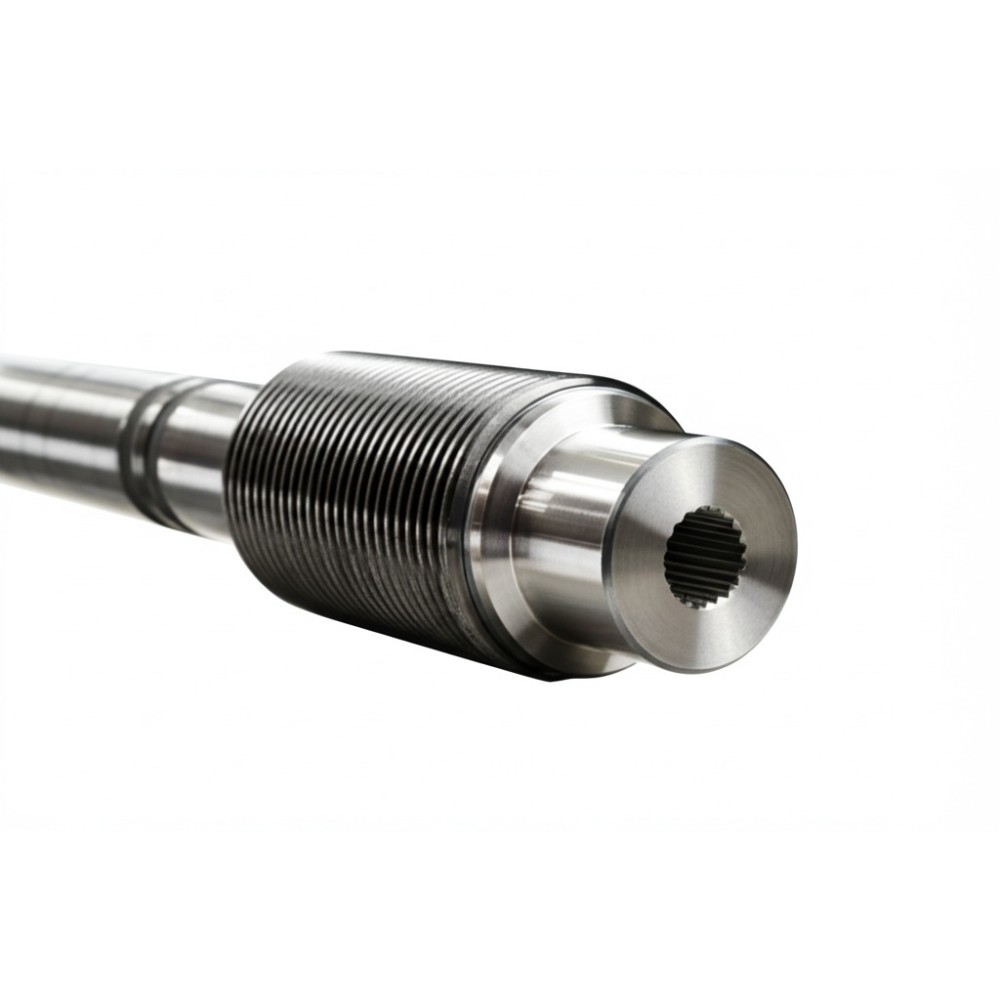 Heavy Machinery Drive Shaft End