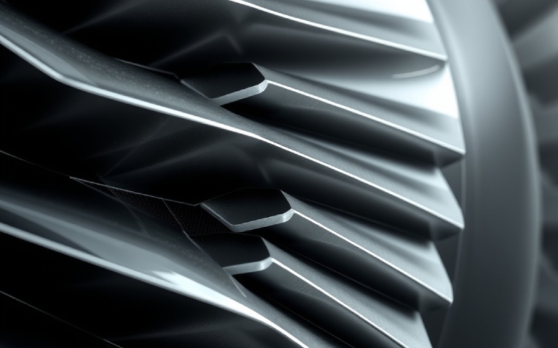 Hochpräzise Turbinenschaufeln mit Kühlkanälen