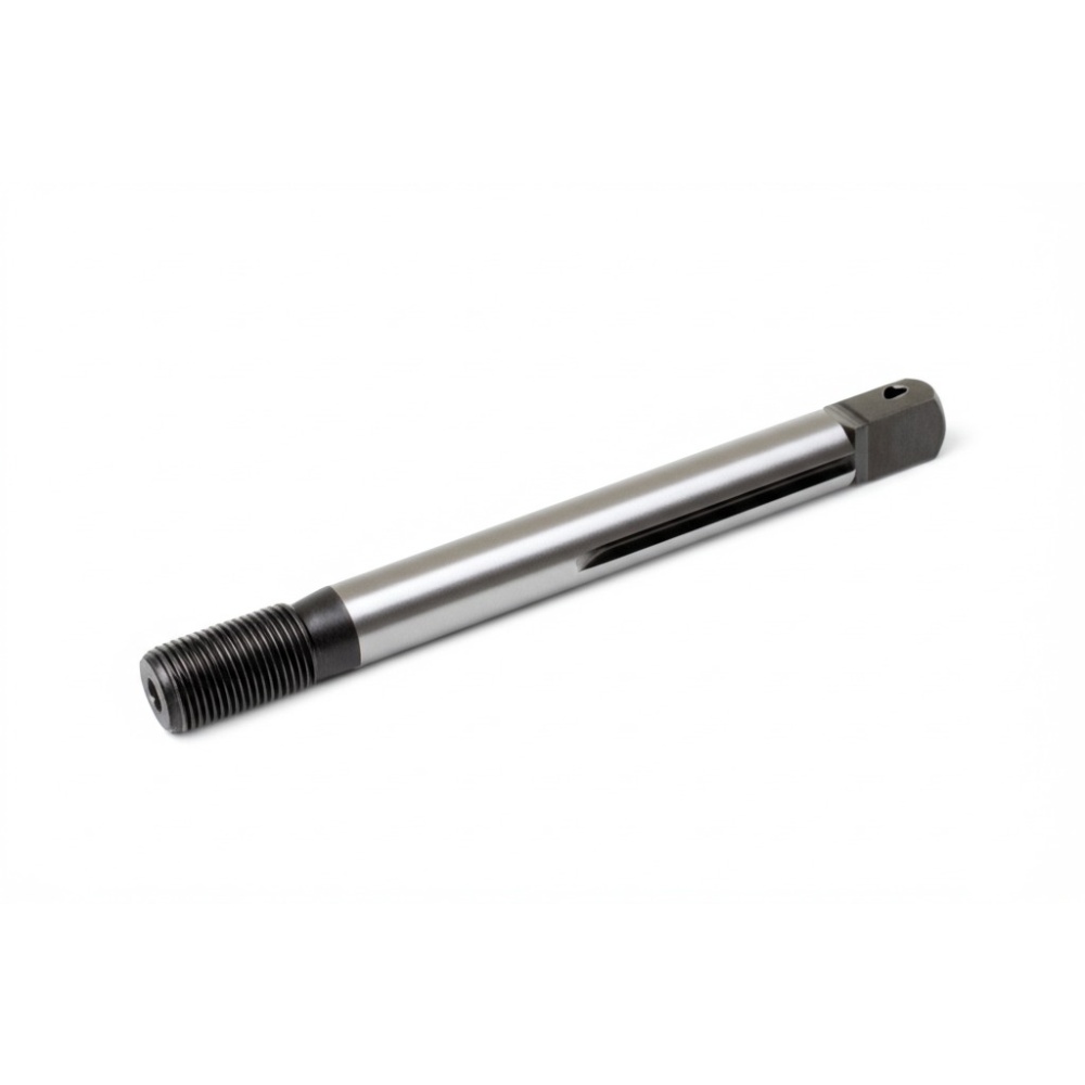 Intricate Shaft End with Keyway