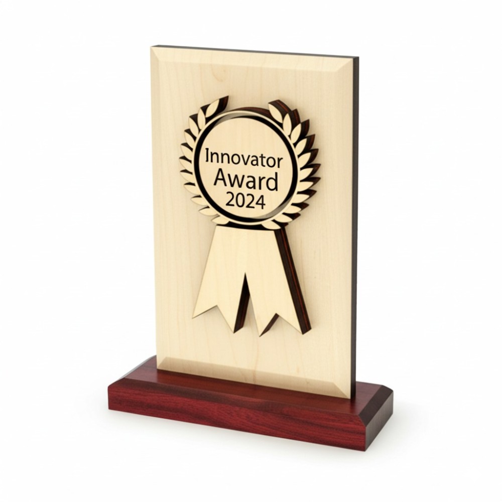 Layered Wood Award Plaque