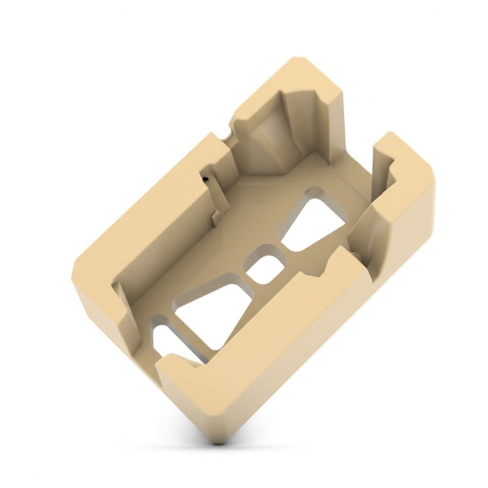 Composant en PEEK usiné (Beige)