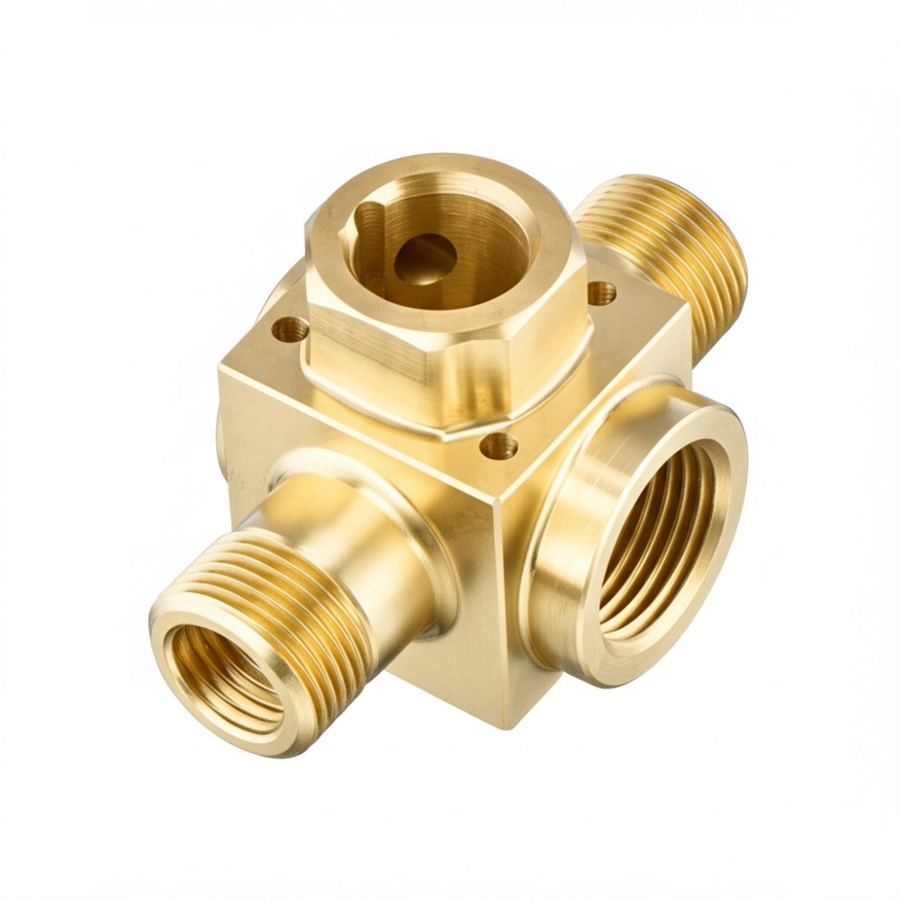 Multi-Port Brass Valve Body