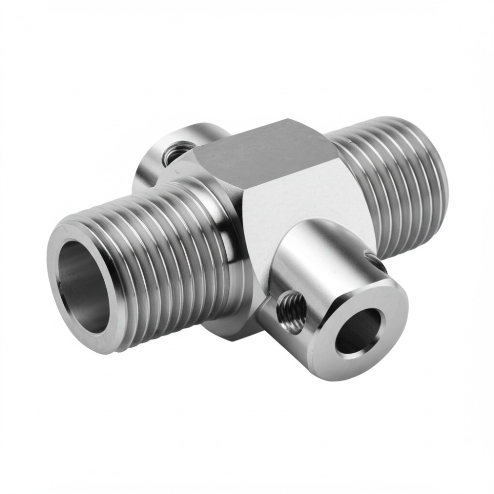 Multi-Port Steel Fitting