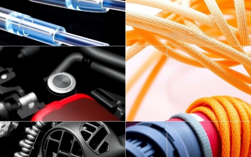 Aplicaciones de nailon en medicina, automoción y exteriores