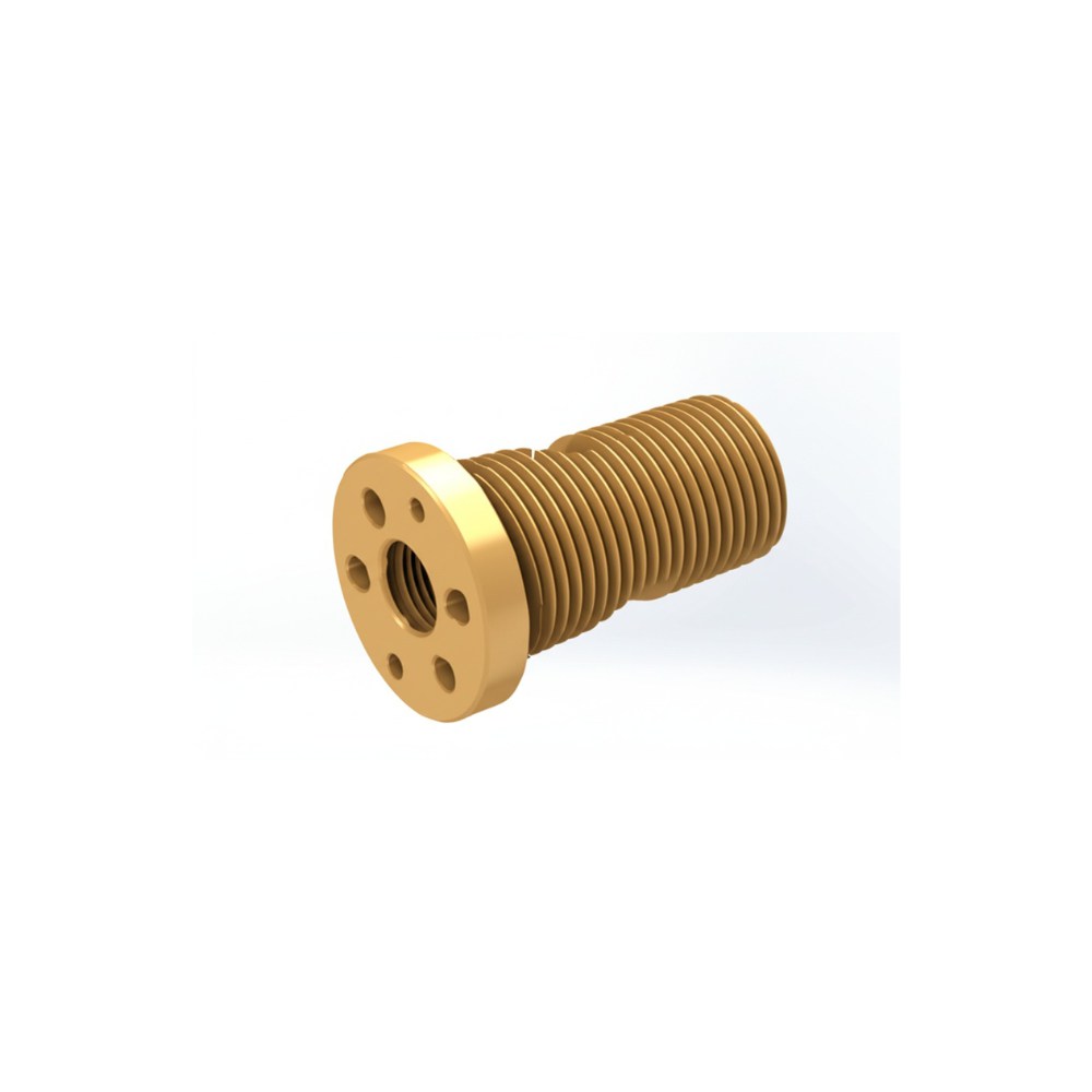 PEEK CNC Thread Milling Part