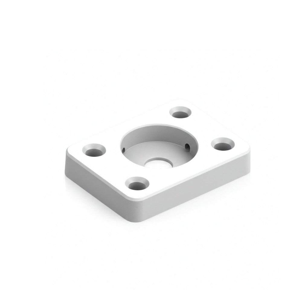 PVC Prototype CNC Part