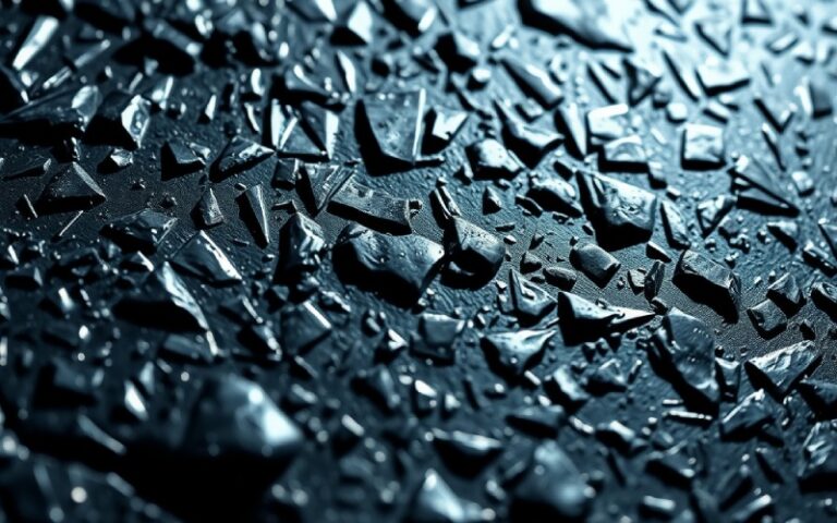 سطح مصقول من سبائك الفولاذ 4140 المصقول مع بنية بلورية