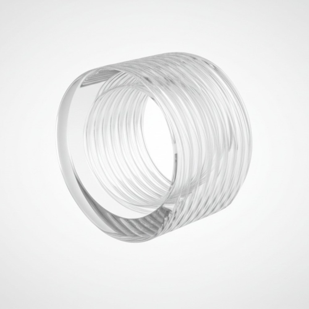 Polycarbonate CNC Thread Milling Part