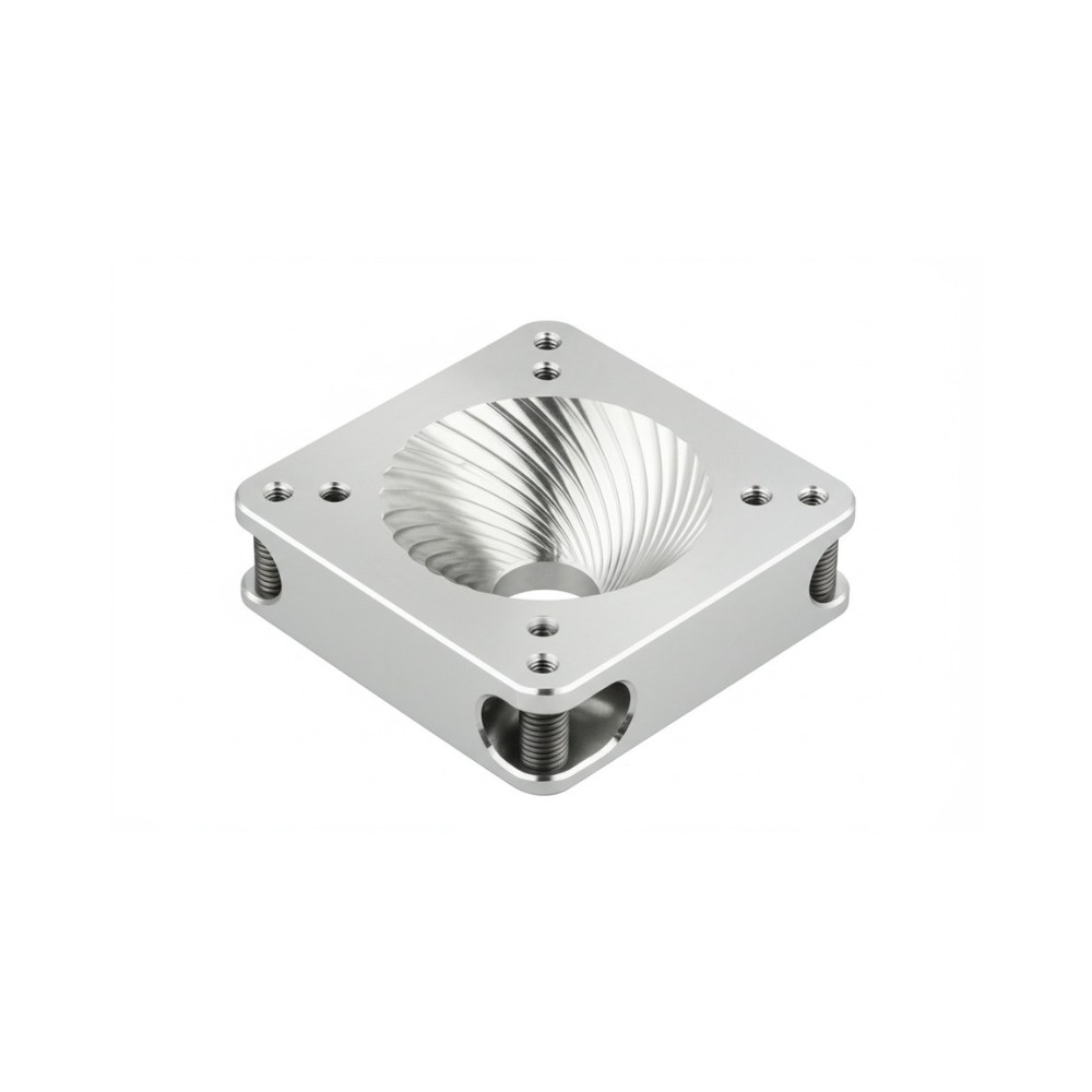 Stainless Steel Circular Pocket Milling Part