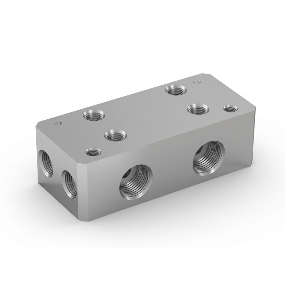 Bloc collecteur en acier inoxydable