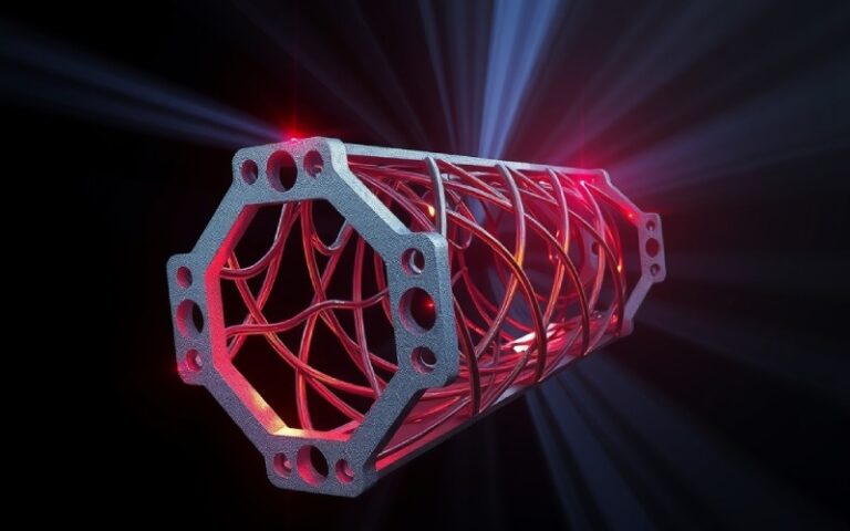 Stahlträger mit Schermodulverformung