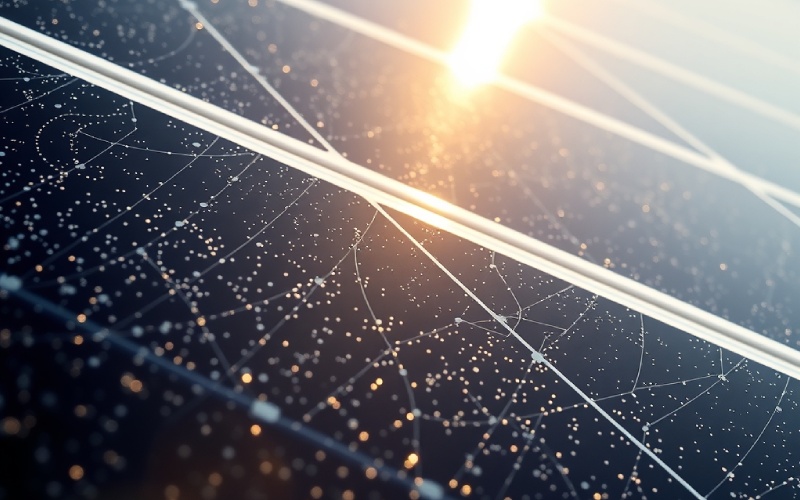 Pannelli solari a base di tellurio che catturano la luce solare