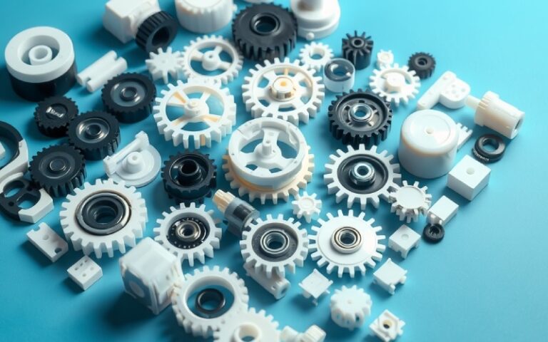 Various acetal plastic mechanical components and parts
