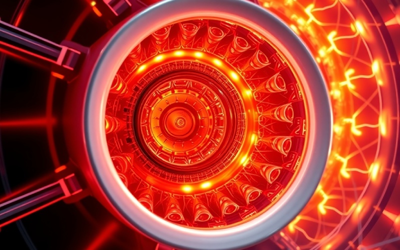 piezas cerámicas instaladas en un entorno industrial a alta temperatura