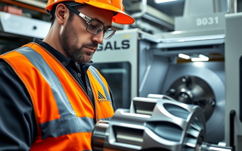 machined stainless steel part