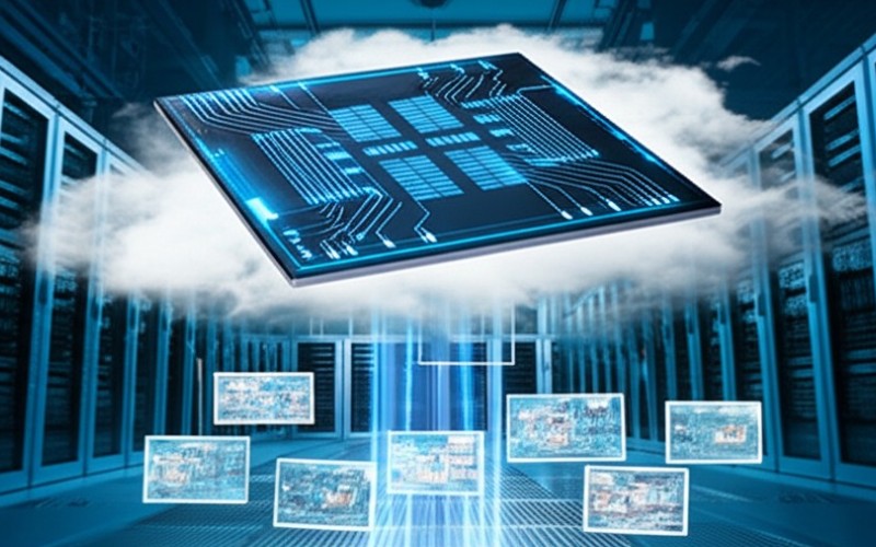 Google Tensor Processing Unit-Chip für Cloud-KI-Dienste